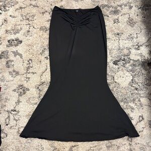 SHEIN Black Maxi Skirt